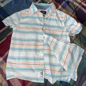 Boy button down shirt